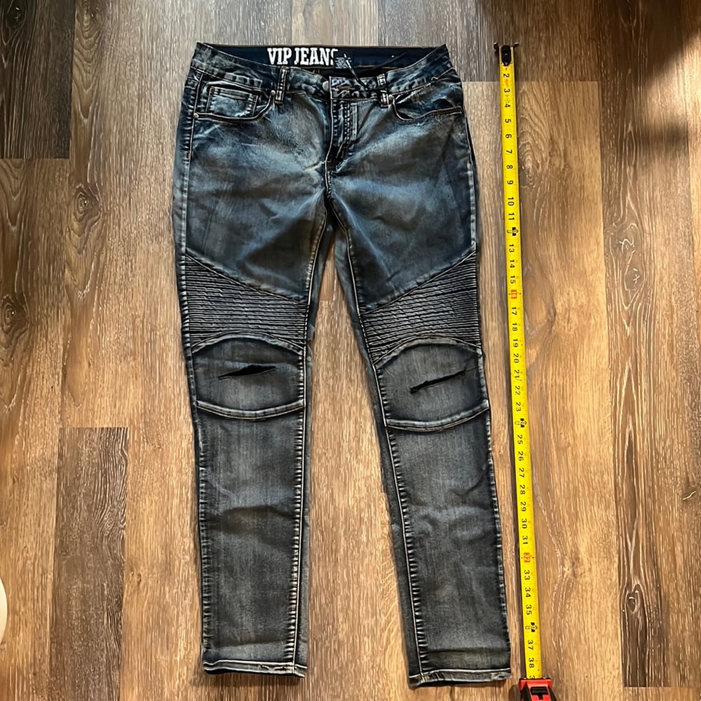 Size 15/16 distressed blue VIP Jeans